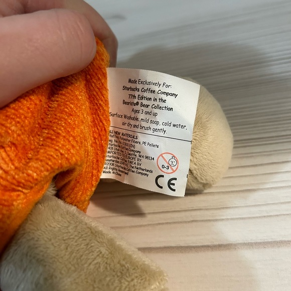 Starbucks Bearista Halloween Pumpkin Bear 2008 77th Edition - Picture 4 of 4